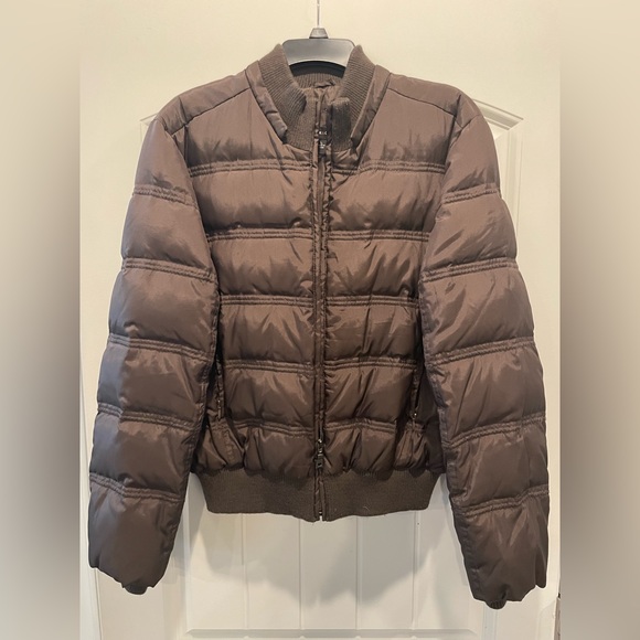New York & Company Jackets & Coats Womens Brown Puffer Coat Poshmark